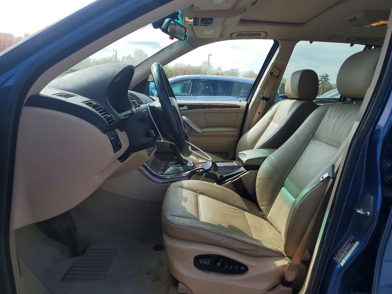 2003 Bmw X5 3.0i Blue vin: 5UXFA53593LP27294