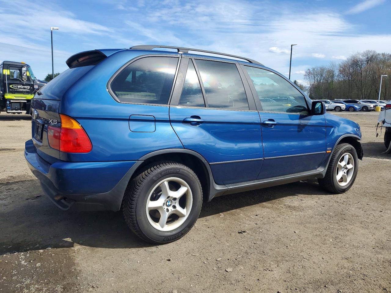 2003 Bmw X5 3.0i Blue vin: 5UXFA53593LP27294