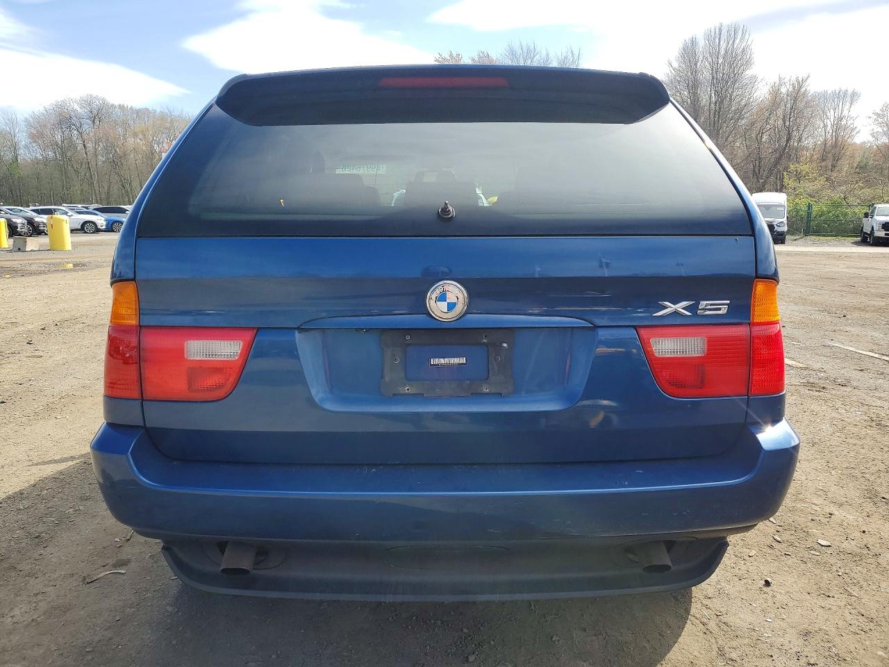 2003 Bmw X5 3.0i Blue vin: 5UXFA53593LP27294