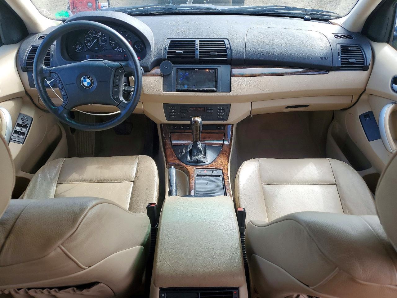 2003 Bmw X5 3.0i Blue vin: 5UXFA53593LP27294
