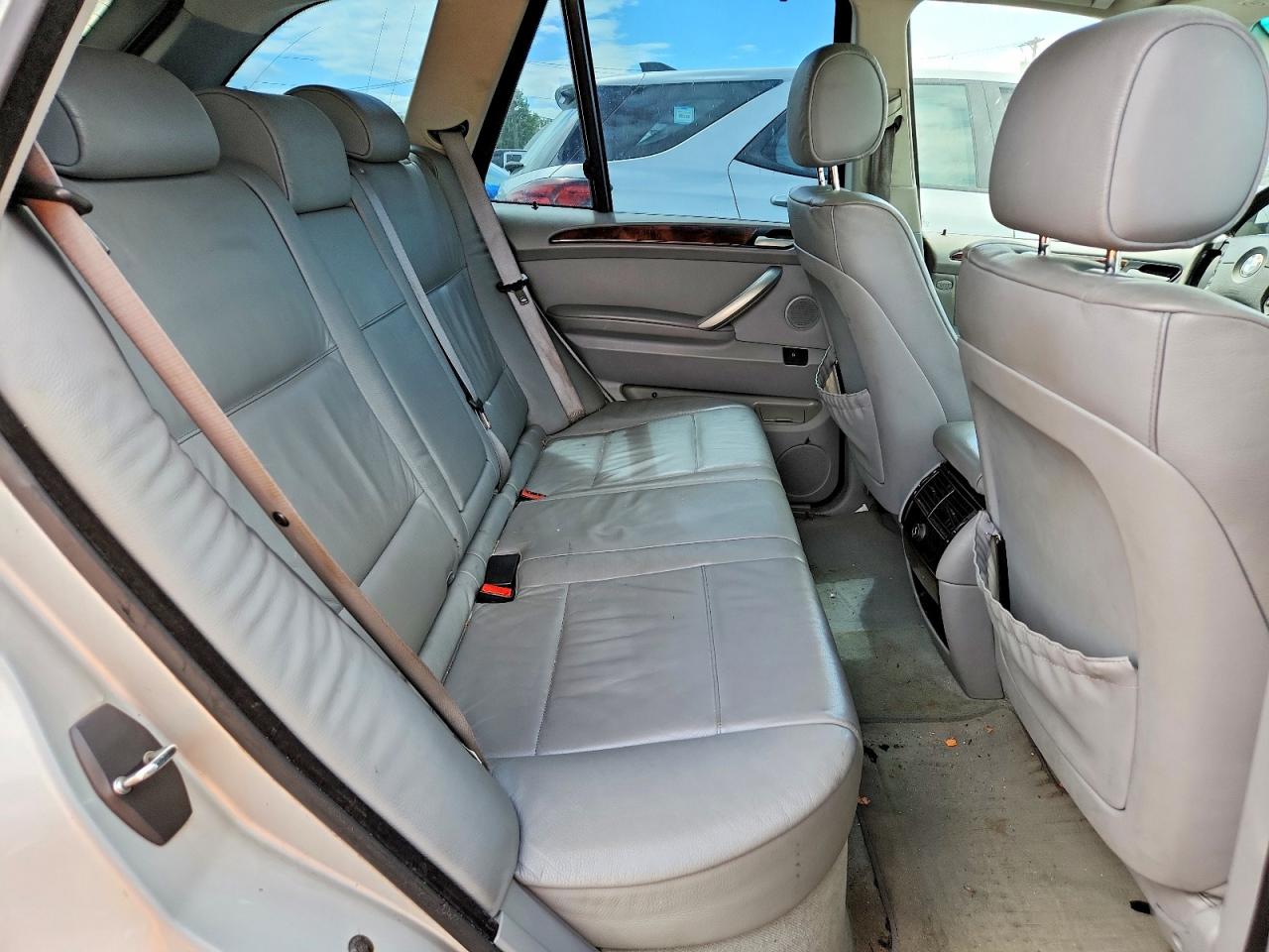 2003 Bmw X5 Silver vin: 5UXFA53593LW25350