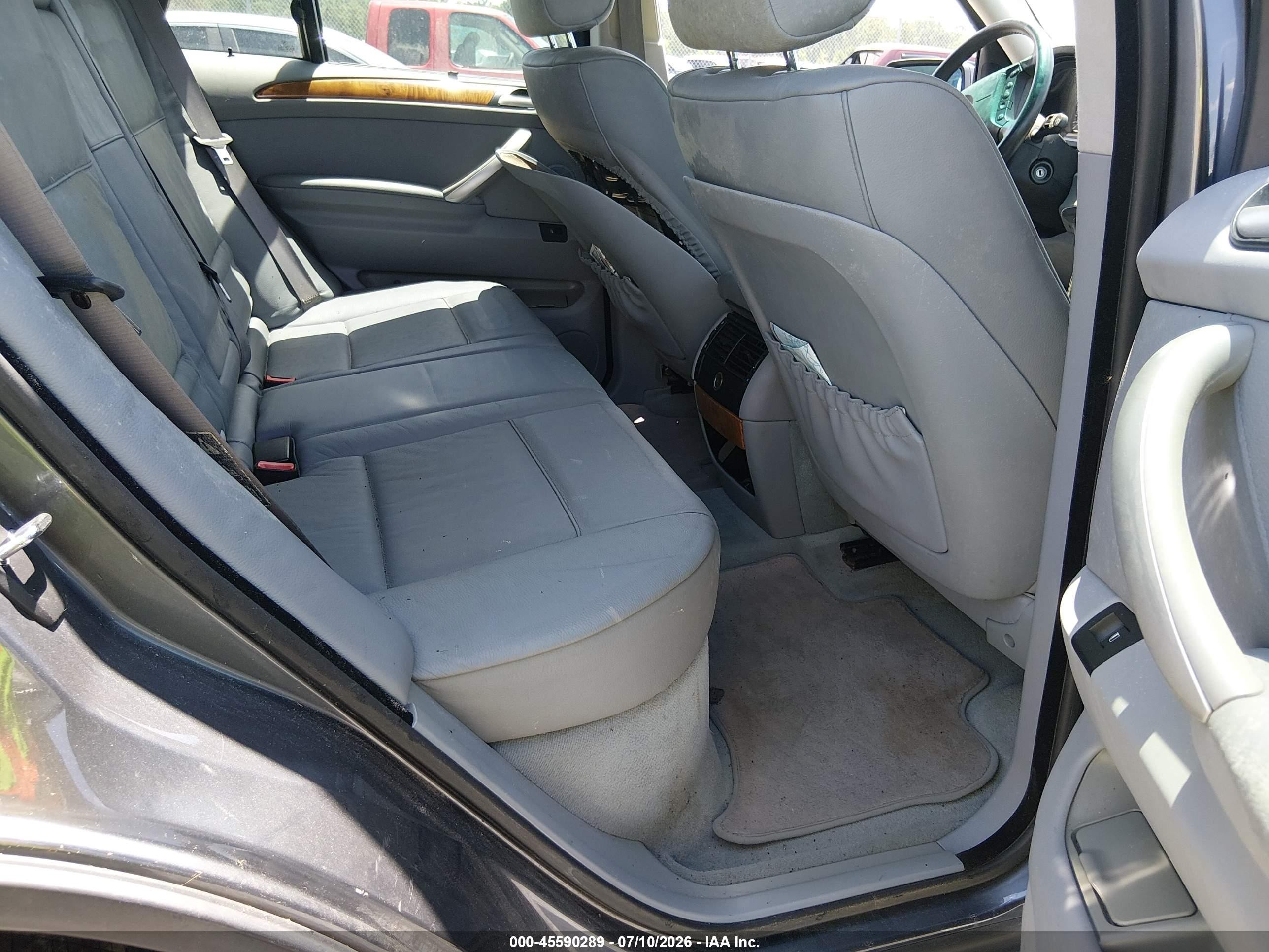 2003 Bmw X5 3.0i Gray vin: 5UXFA535X3LV90141