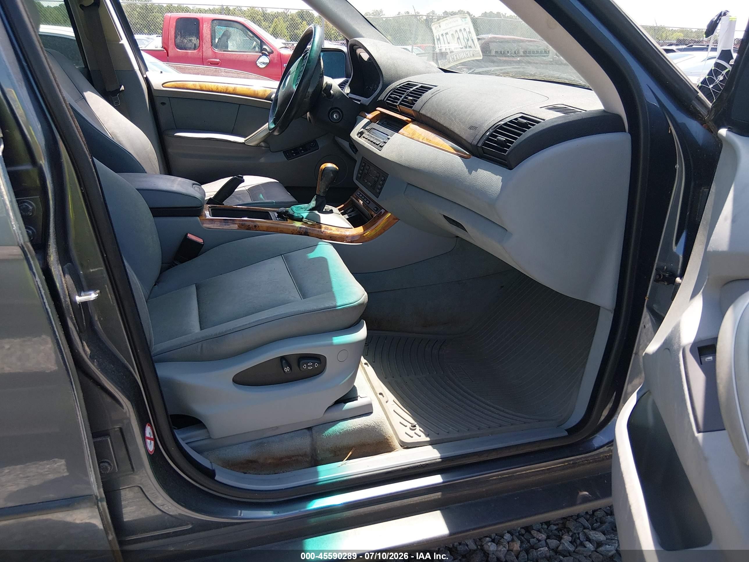 2003 Bmw X5 3.0i Gray vin: 5UXFA535X3LV90141
