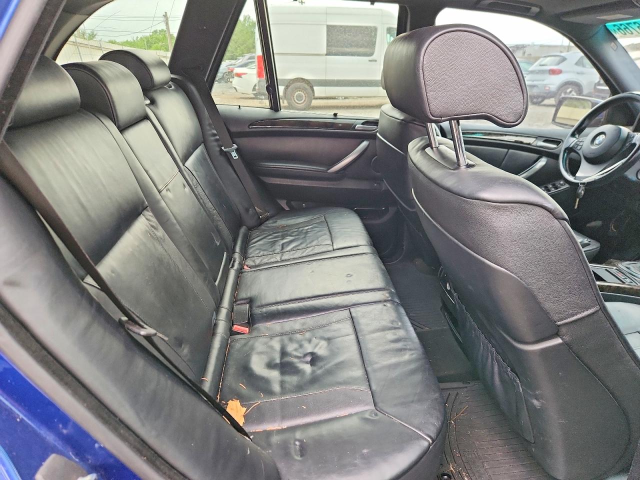 2006 Bmw X5 4.8is Blue vin: 5UXFA93536LE84399