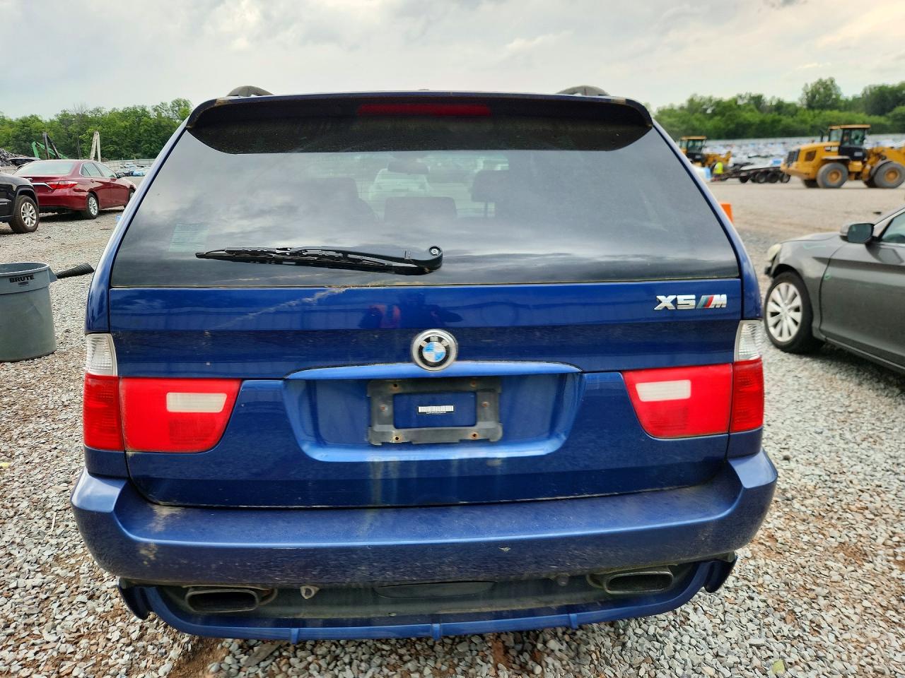 2006 Bmw X5 4.8is Blue vin: 5UXFA93536LE84399
