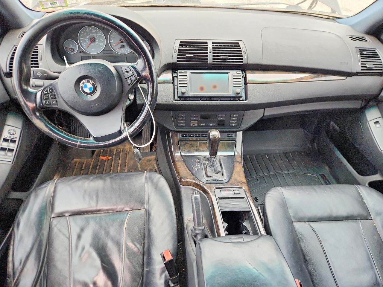 2006 Bmw X5 4.8is Blue vin: 5UXFA93536LE84399