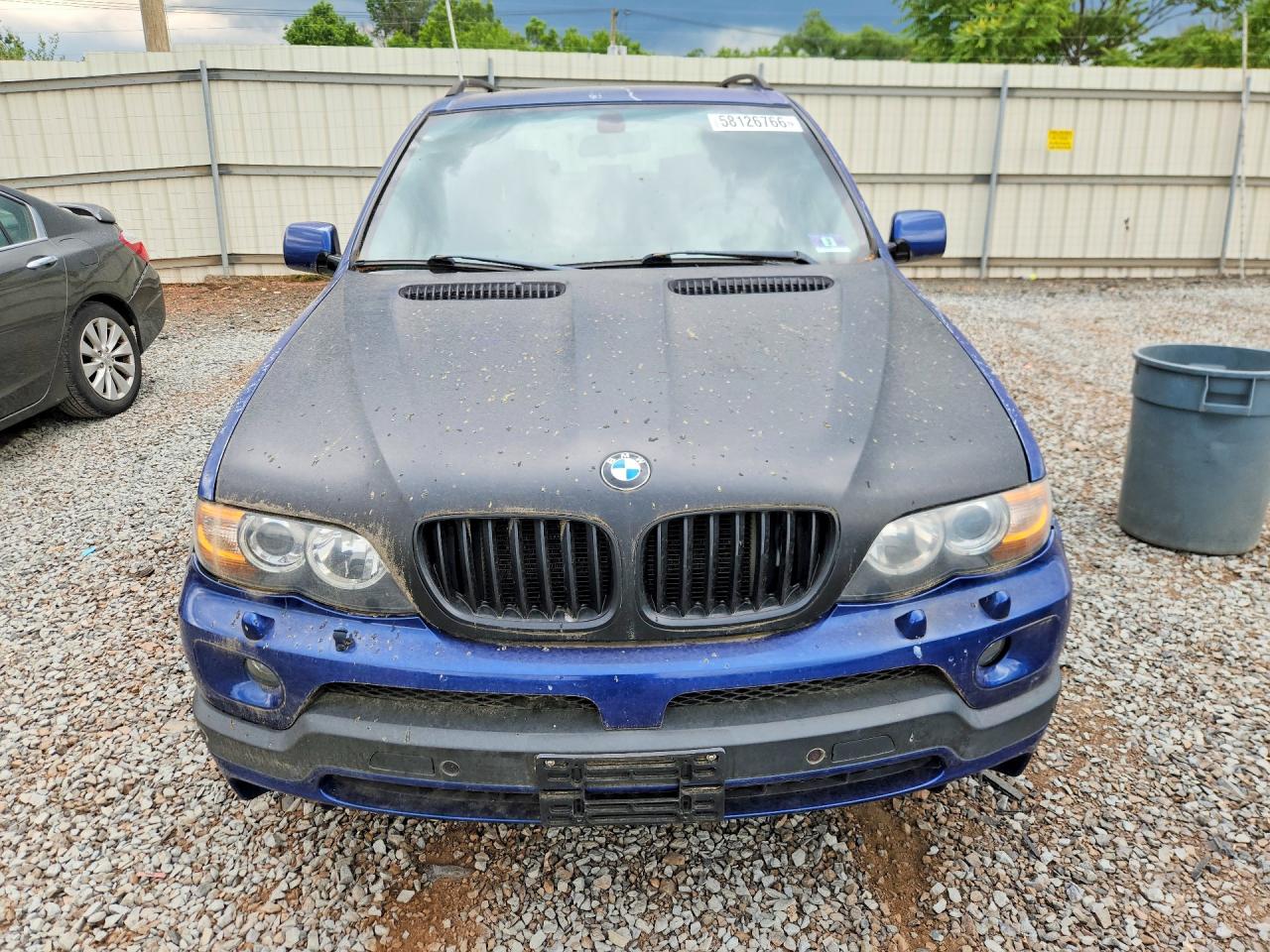 2006 Bmw X5 4.8is Blue vin: 5UXFA93536LE84399