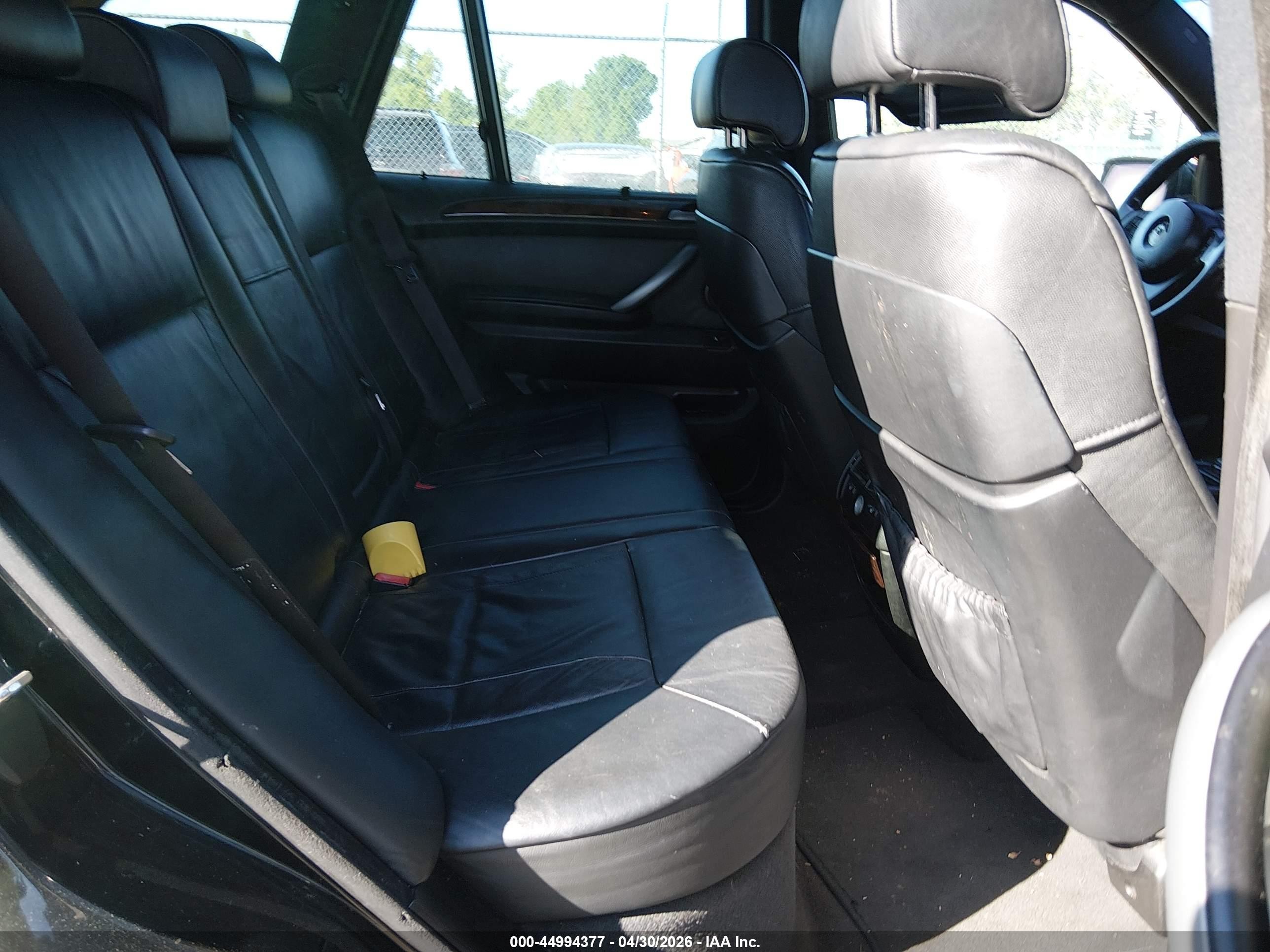 2005 Bmw X5 4.8is Black vin: 5UXFA93555LE83155
