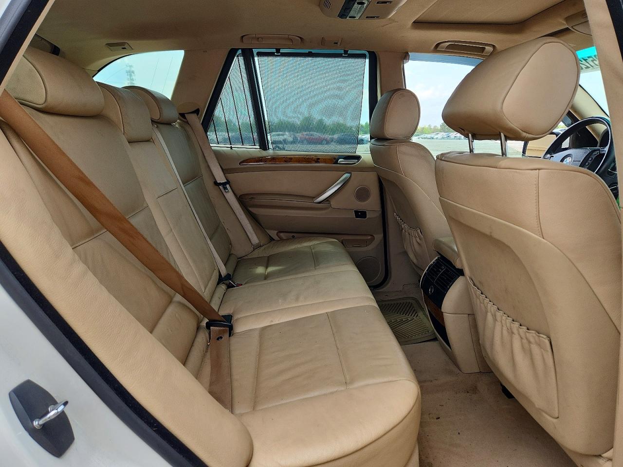 2002 Bmw X5 4.4i White vin: 5UXFB33502LH39613