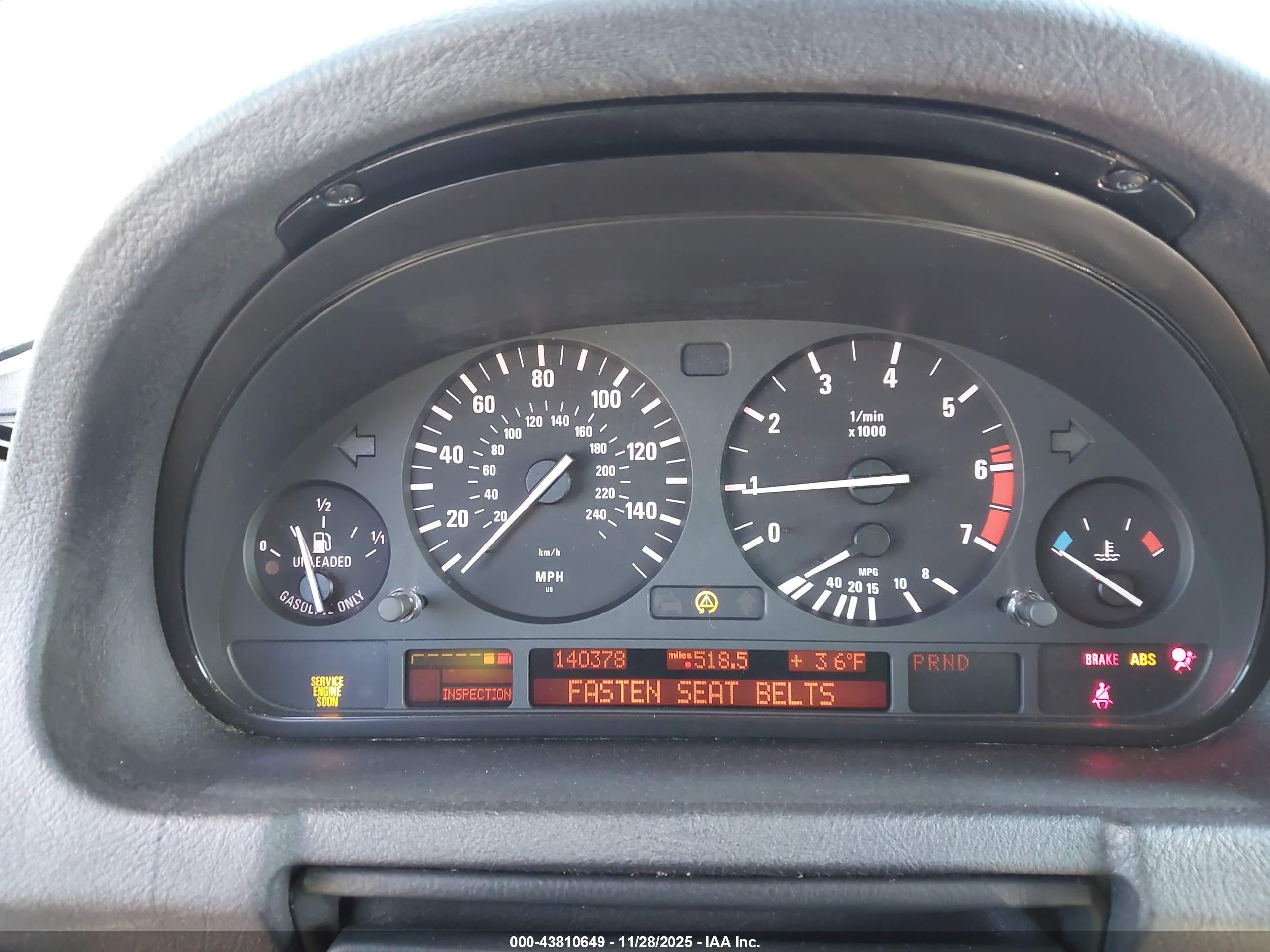 2002 Bmw X5 4.4i Silver vin: 5UXFB33532LH36513