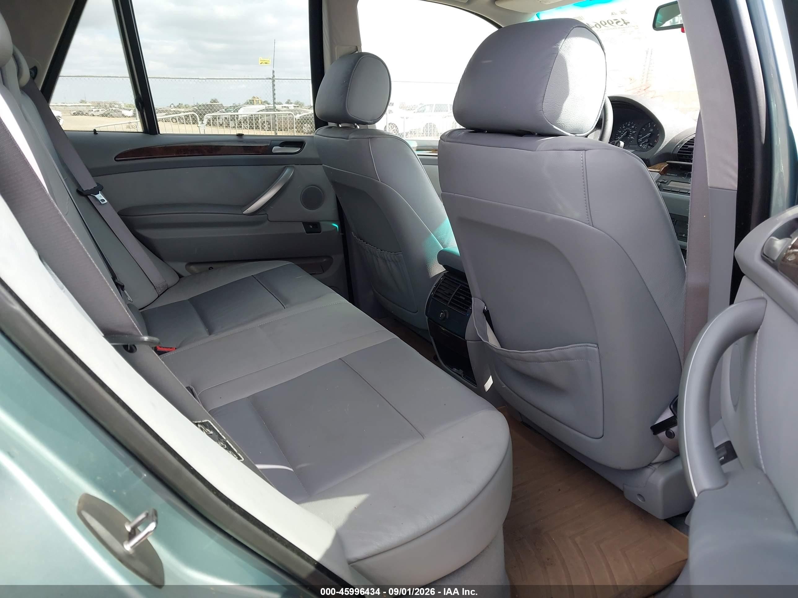 2002 Bmw X5 4.4i Light Blue vin: 5UXFB33592LH39173