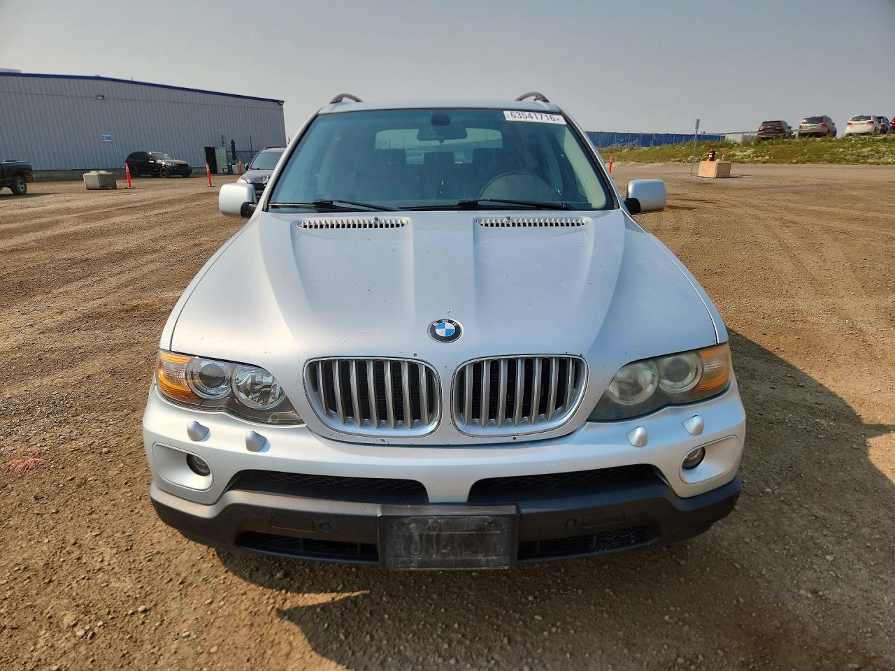 2005 Bmw X5 4.4i Silver vin: 5UXFB53545LV10672