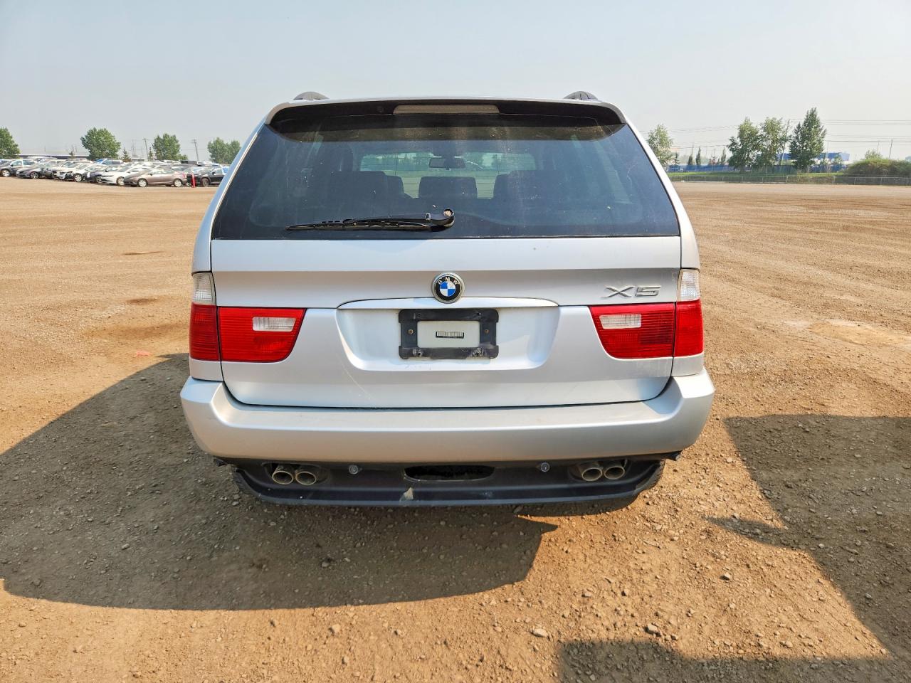 2005 Bmw X5 4.4i Silver vin: 5UXFB53545LV10672