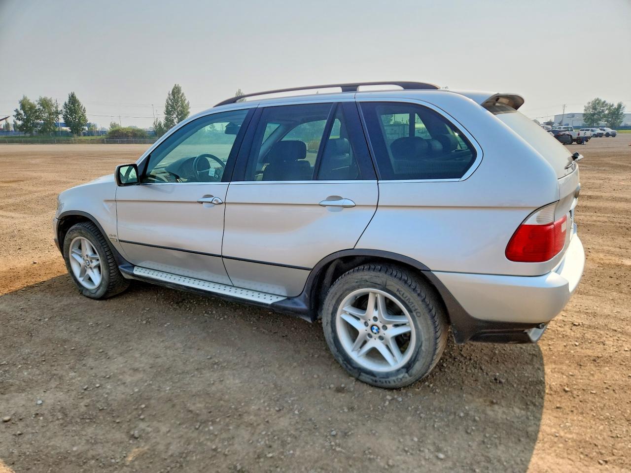 2005 Bmw X5 4.4i Silver vin: 5UXFB53545LV10672