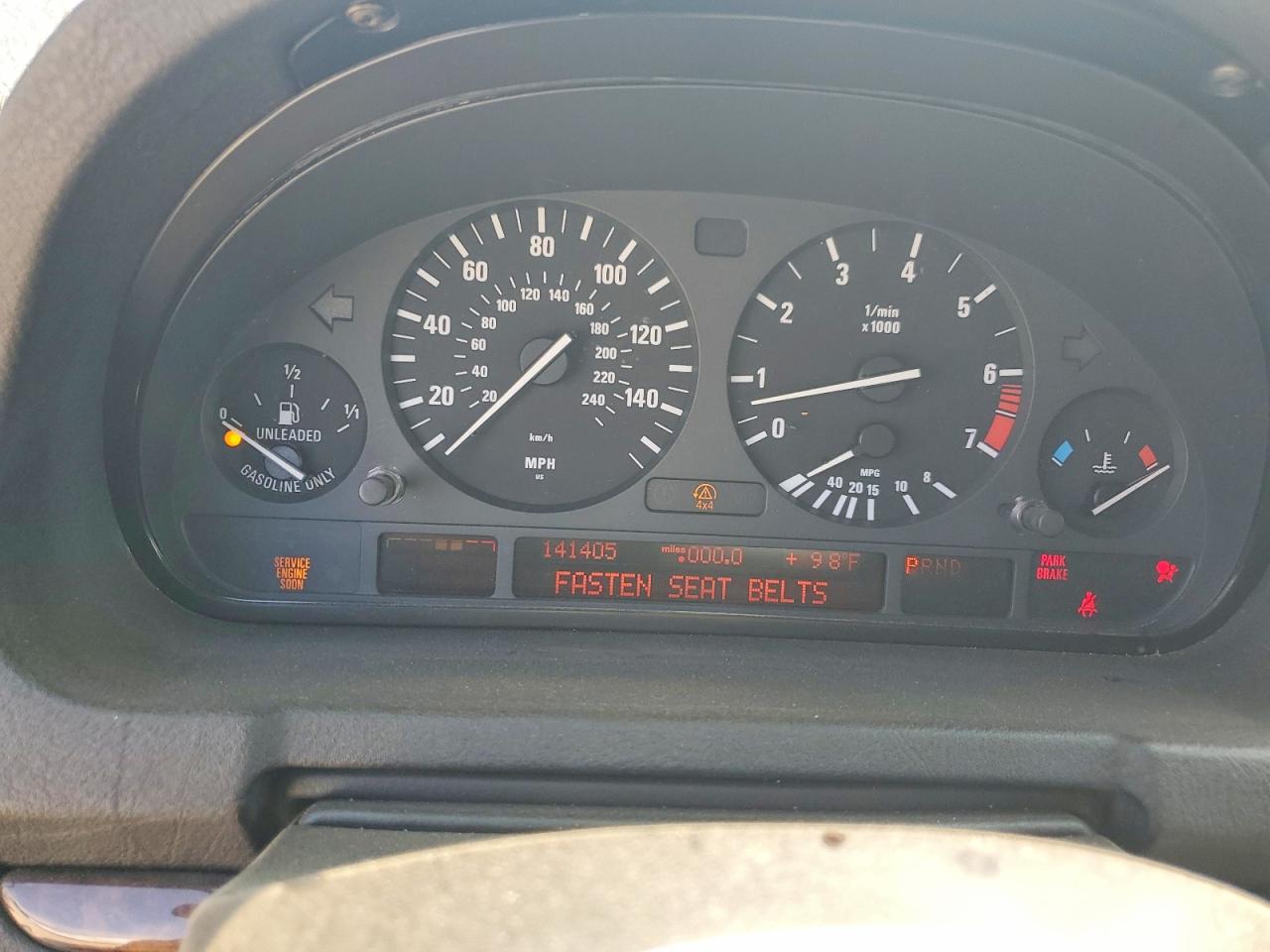 2005 Bmw X5 4.4i Gray vin: 5UXFB53555LV10664