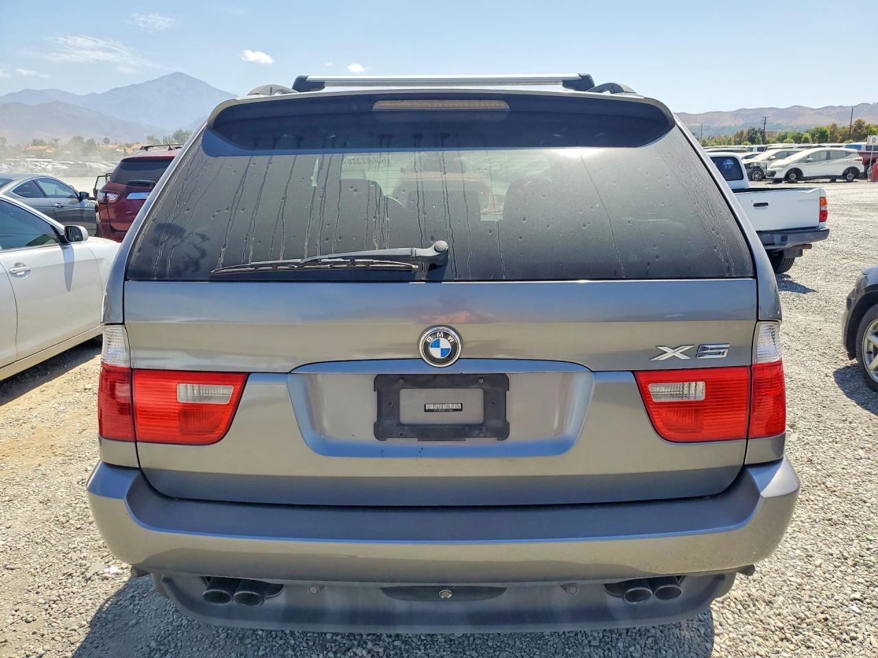 2005 Bmw X5 4.4i Gray vin: 5UXFB53555LV10664