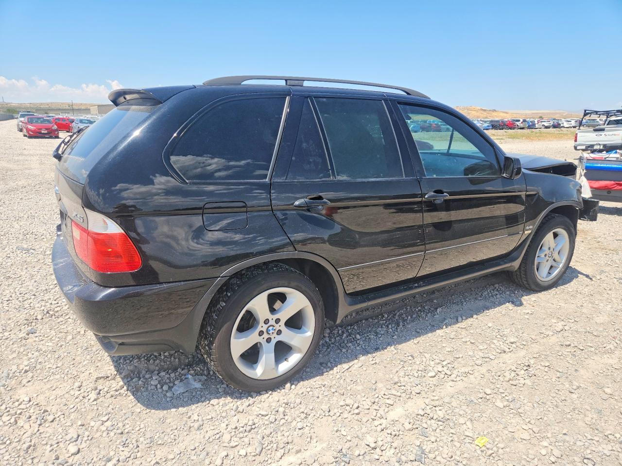 2004 Bmw X5 4.4i Black vin: 5UXFB53564LV07111