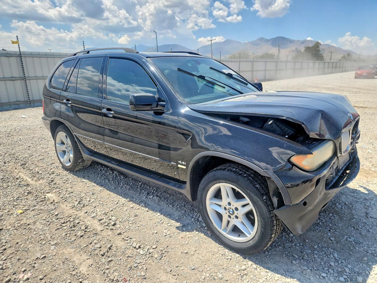 2004 Bmw X5 4.4i Black vin: 5UXFB53564LV07111