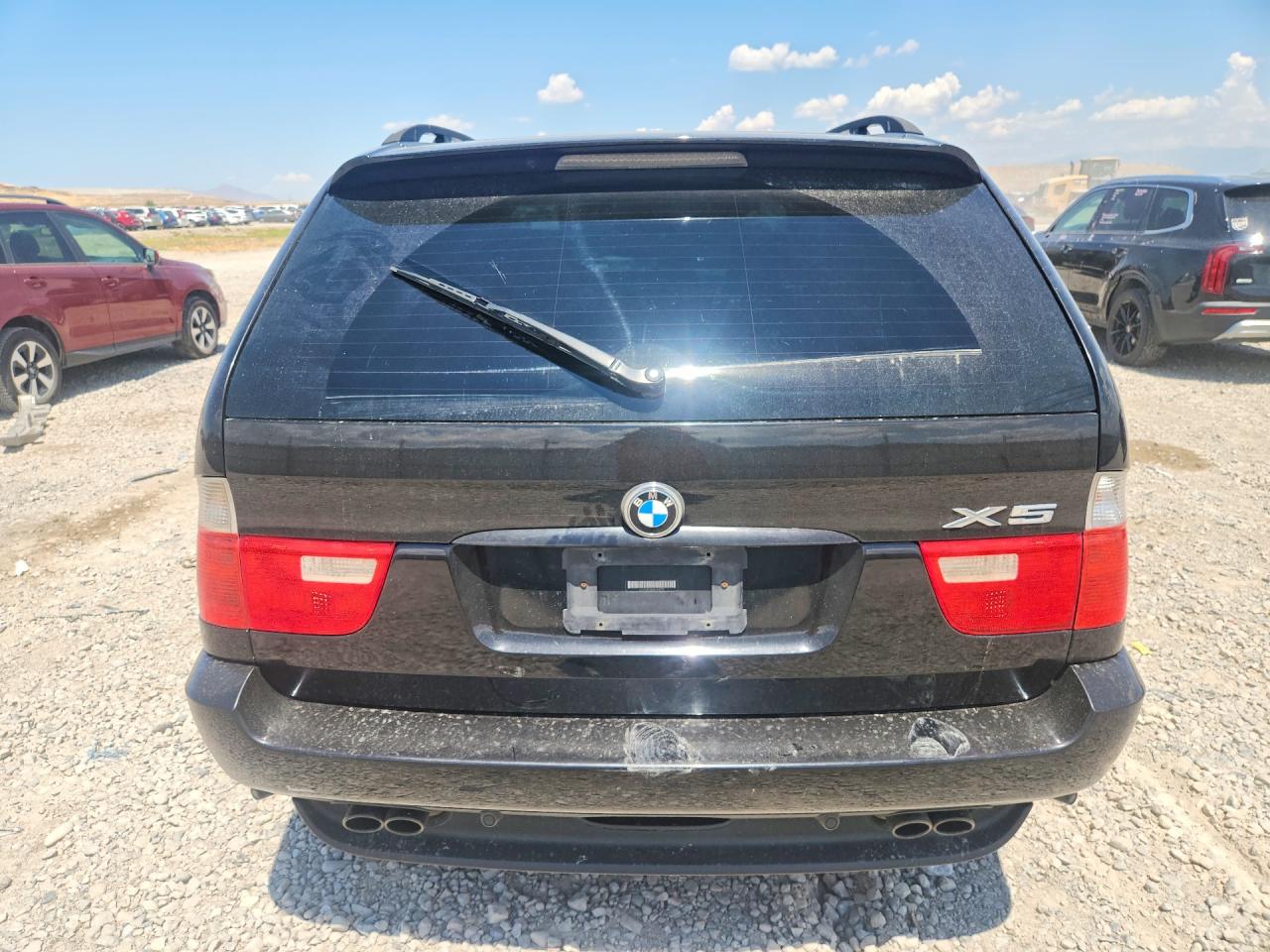 2004 Bmw X5 4.4i Black vin: 5UXFB53564LV07111