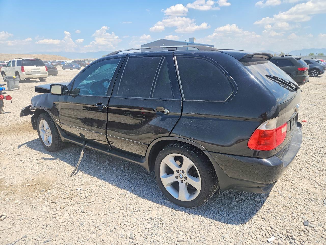 2004 Bmw X5 4.4i Black vin: 5UXFB53564LV07111