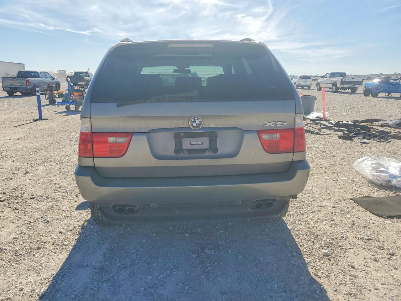 2005 Bmw Motorrad X5 Gray vin: 5UXFB53565LV12214