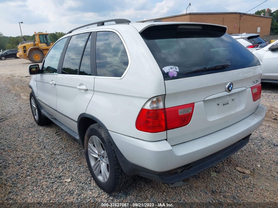 2004 Bmw X5 4.4i White vin: 5UXFB53594LV04915