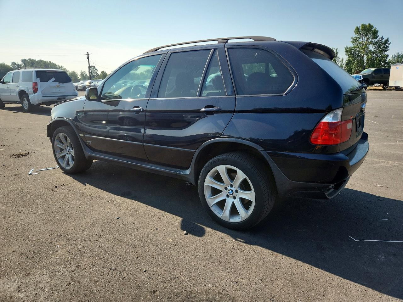 2004 Bmw X5 4.4i Black vin: 5UXFB53594LV08463