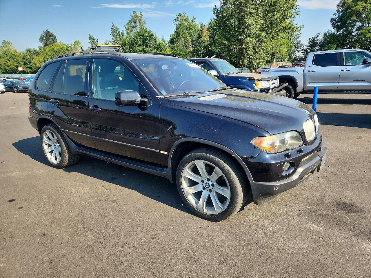 2004 Bmw X5 4.4i Black vin: 5UXFB53594LV08463