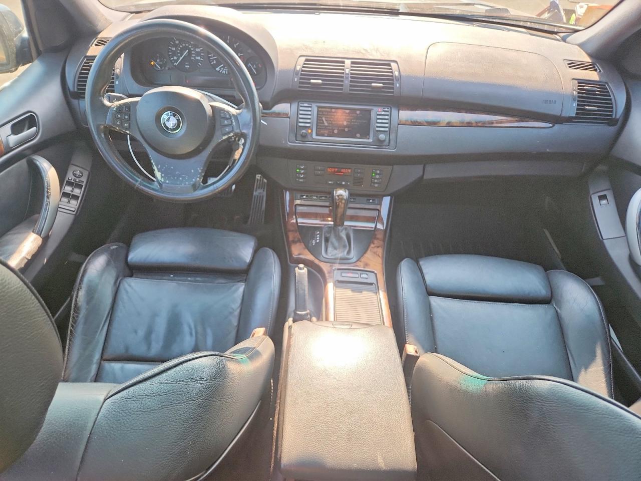 2004 Bmw X5 4.4i Black vin: 5UXFB53594LV08463