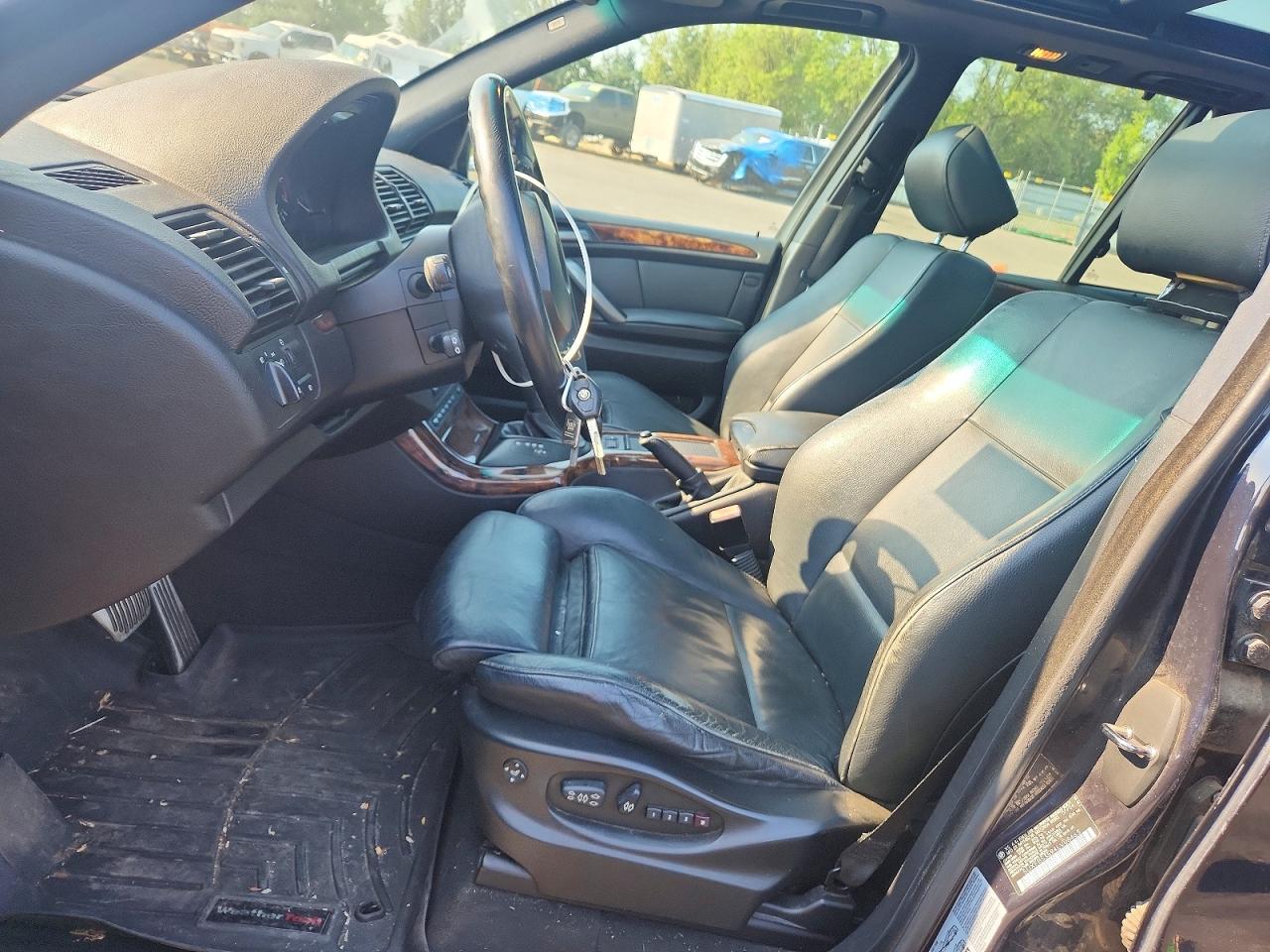2004 Bmw X5 4.4i Black vin: 5UXFB53594LV08463