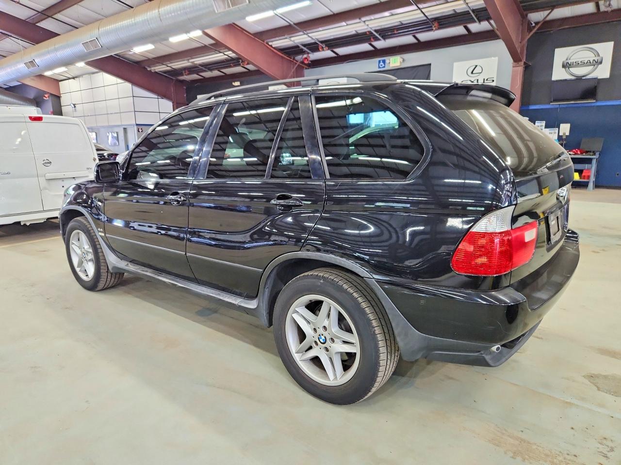2005 Bmw X5 4.4i Black vin: 5UXFB535X5LV18839