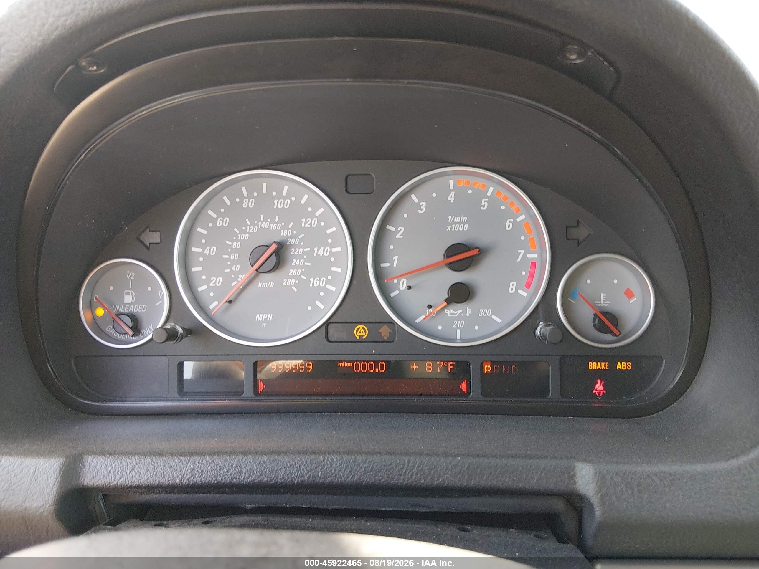 2002 Bmw X5 4.6is Silver vin: 5UXFB93532LN78917