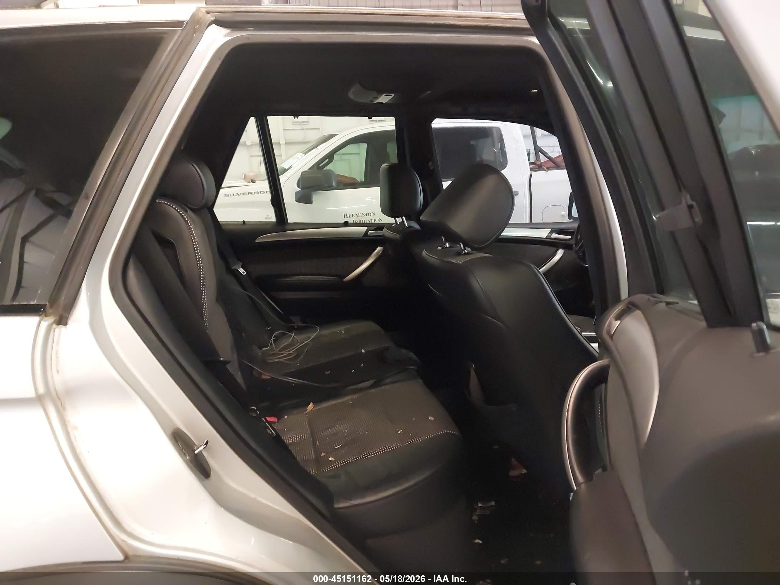 2002 Bmw X5 4.6is Silver vin: 5UXFB93532LN79355