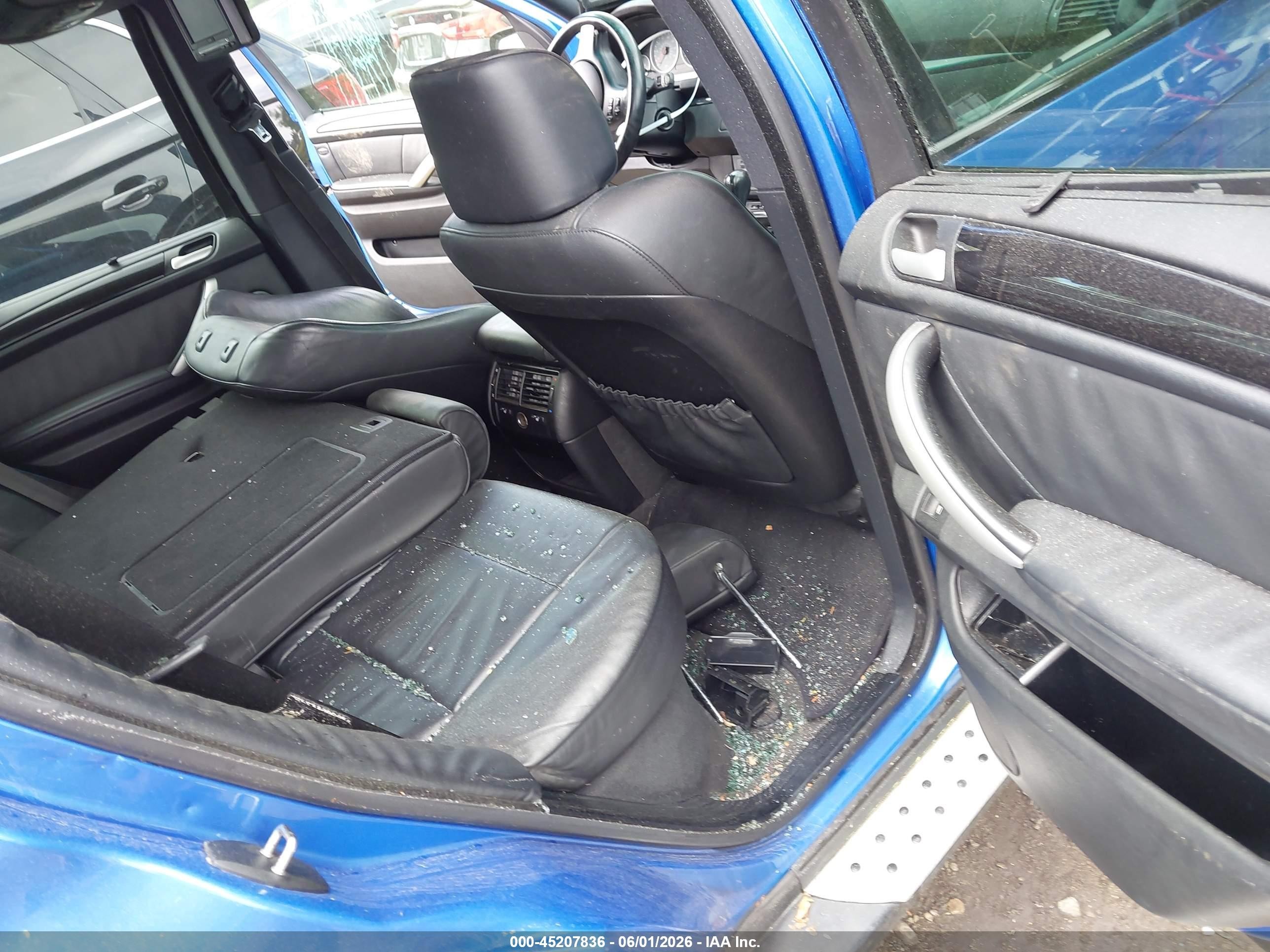 2003 Bmw X5 4.6is Blue vin: 5UXFB93583LN80227