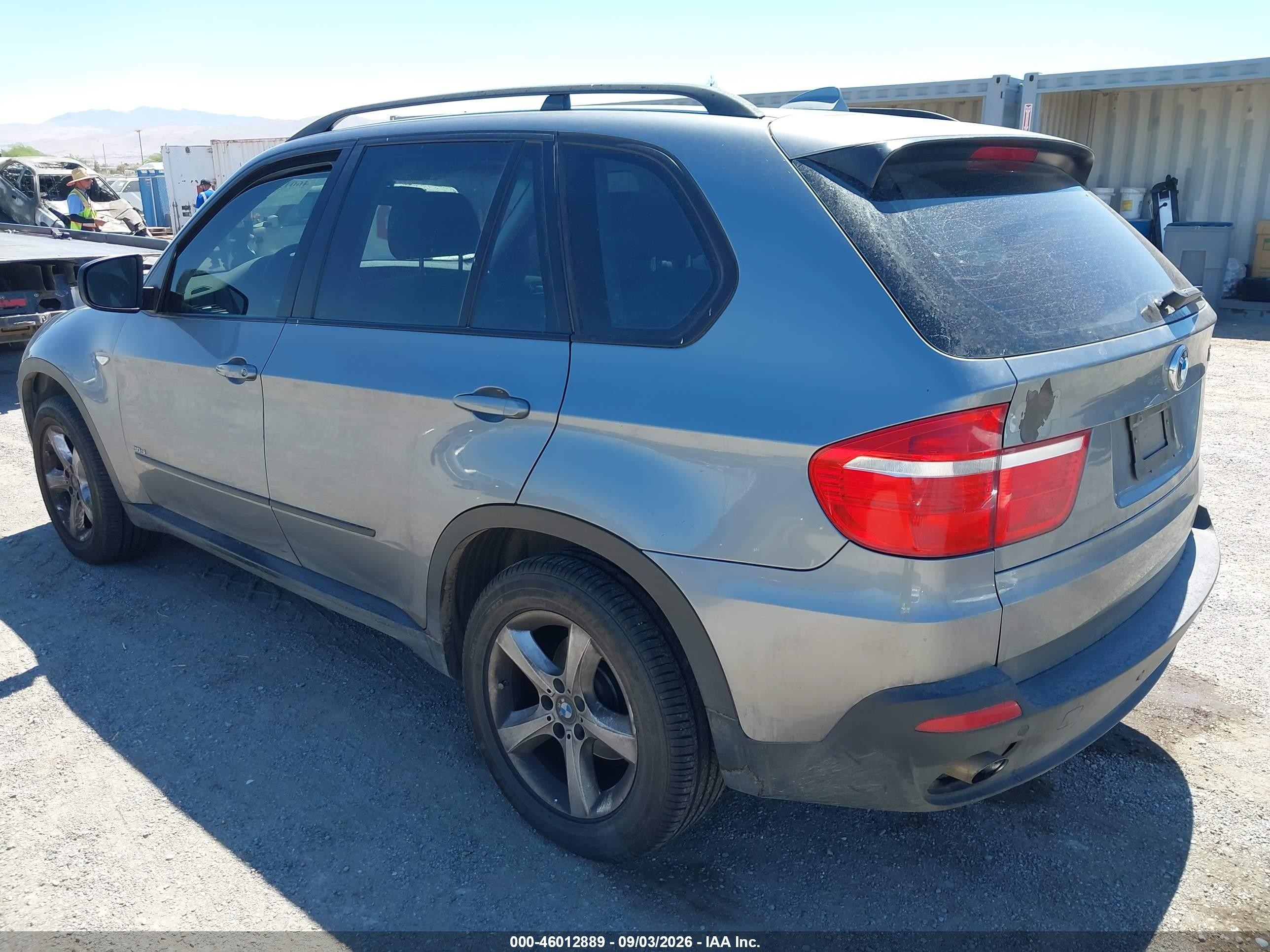 2007 Bmw X5 3.0si Gray vin: 5UXFE43507L017561
