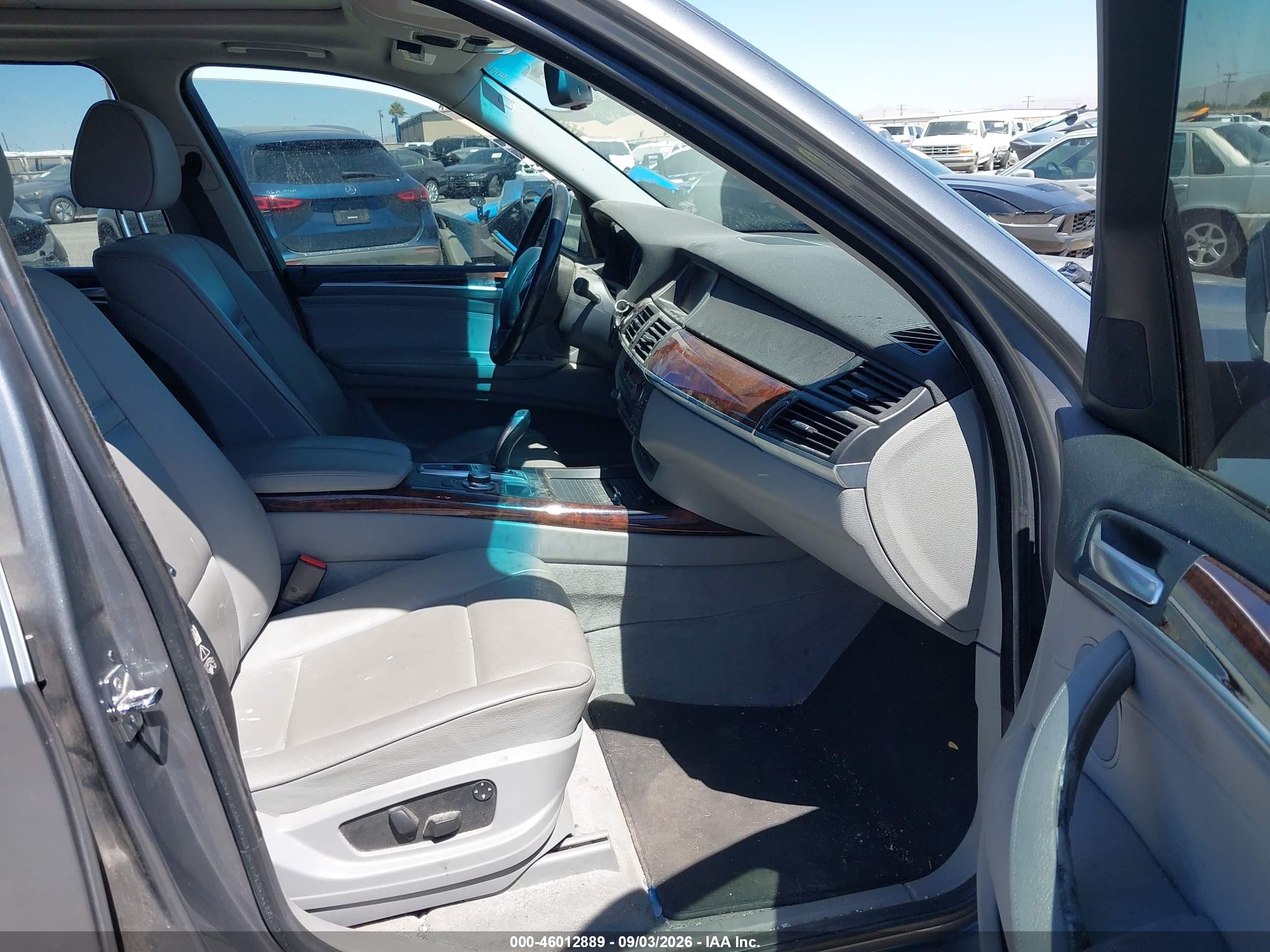 2007 Bmw X5 3.0si Gray vin: 5UXFE43507L017561