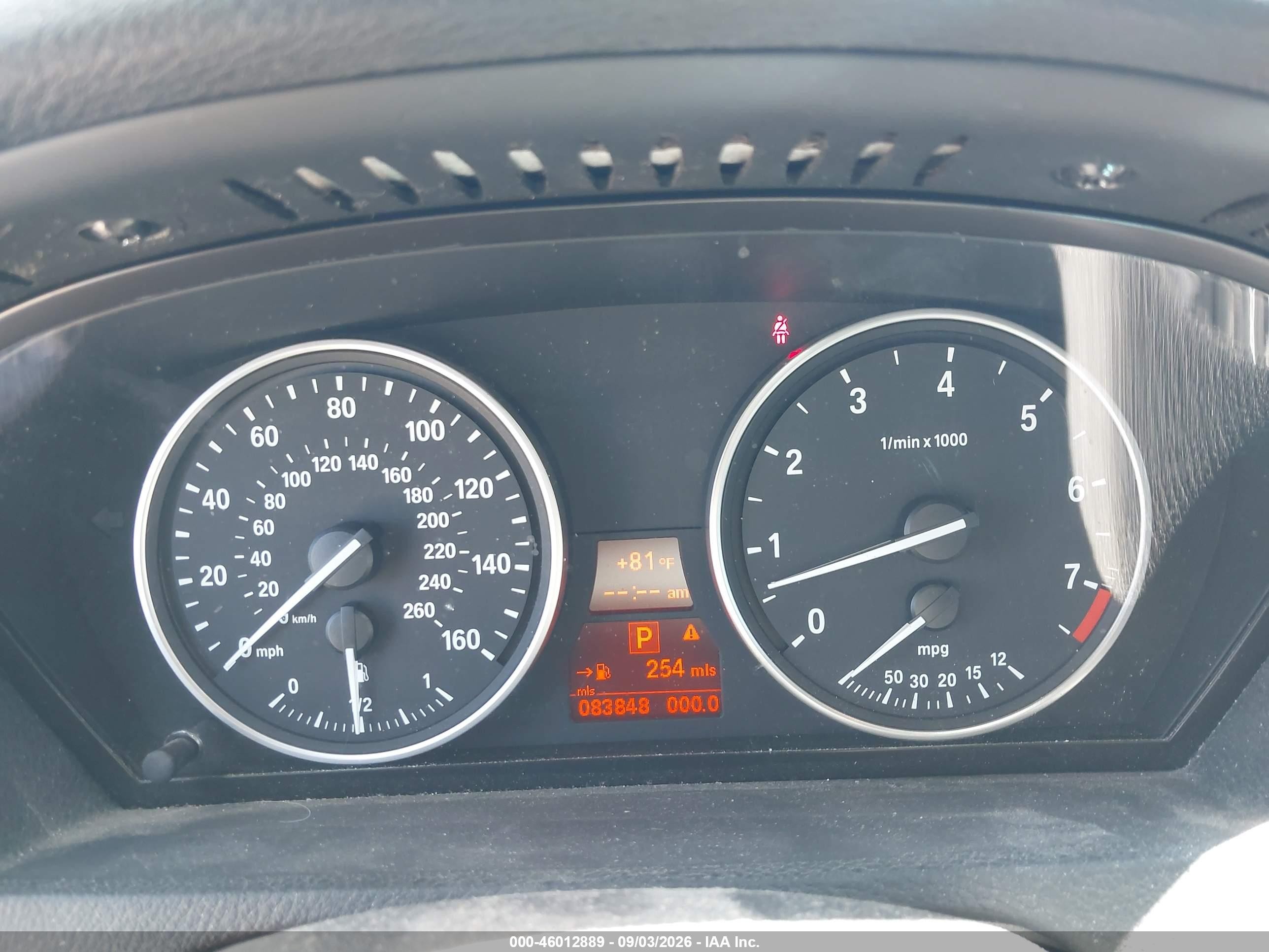 2007 Bmw X5 3.0si Gray vin: 5UXFE43507L017561