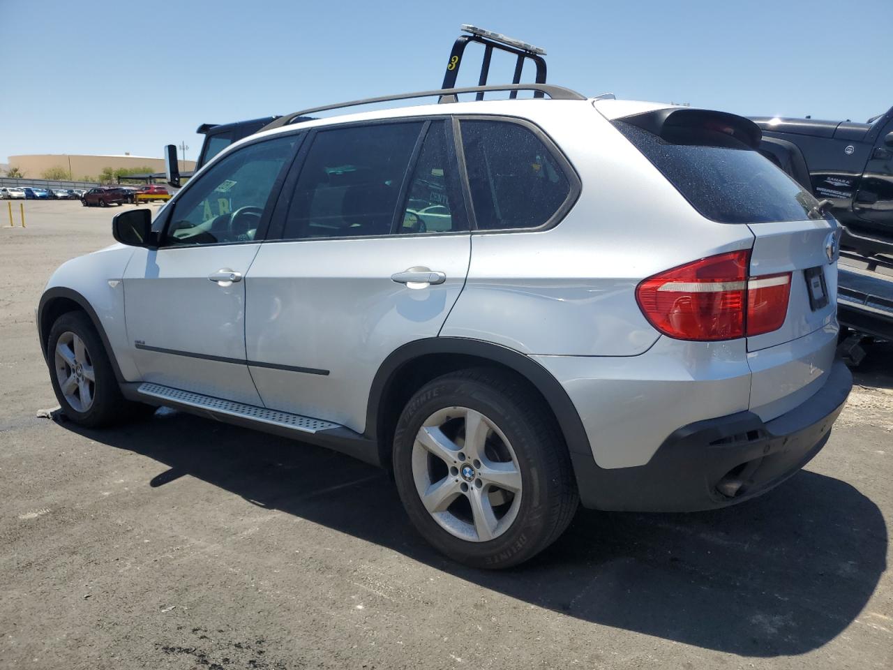 2008 Bmw X5 3.0i Silver vin: 5UXFE43508L006349