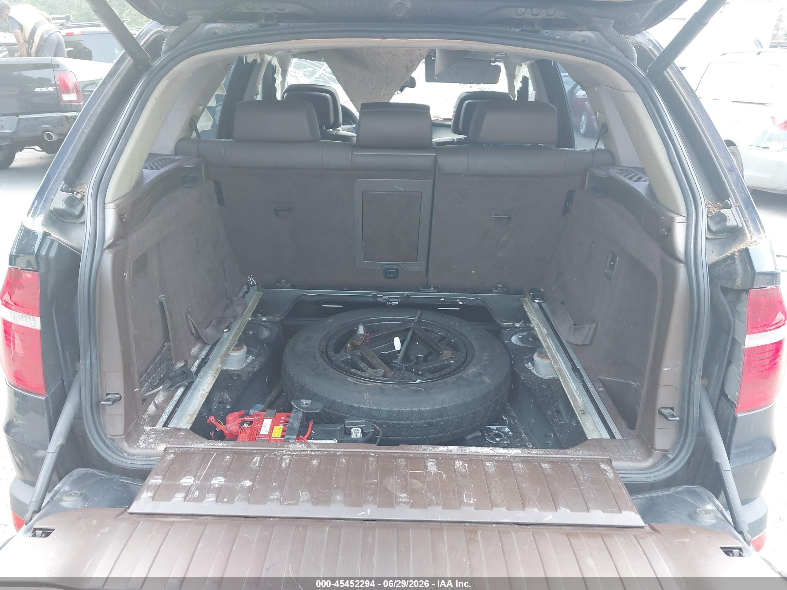 2008 Bmw X5 3.0si Black vin: 5UXFE43508L007372