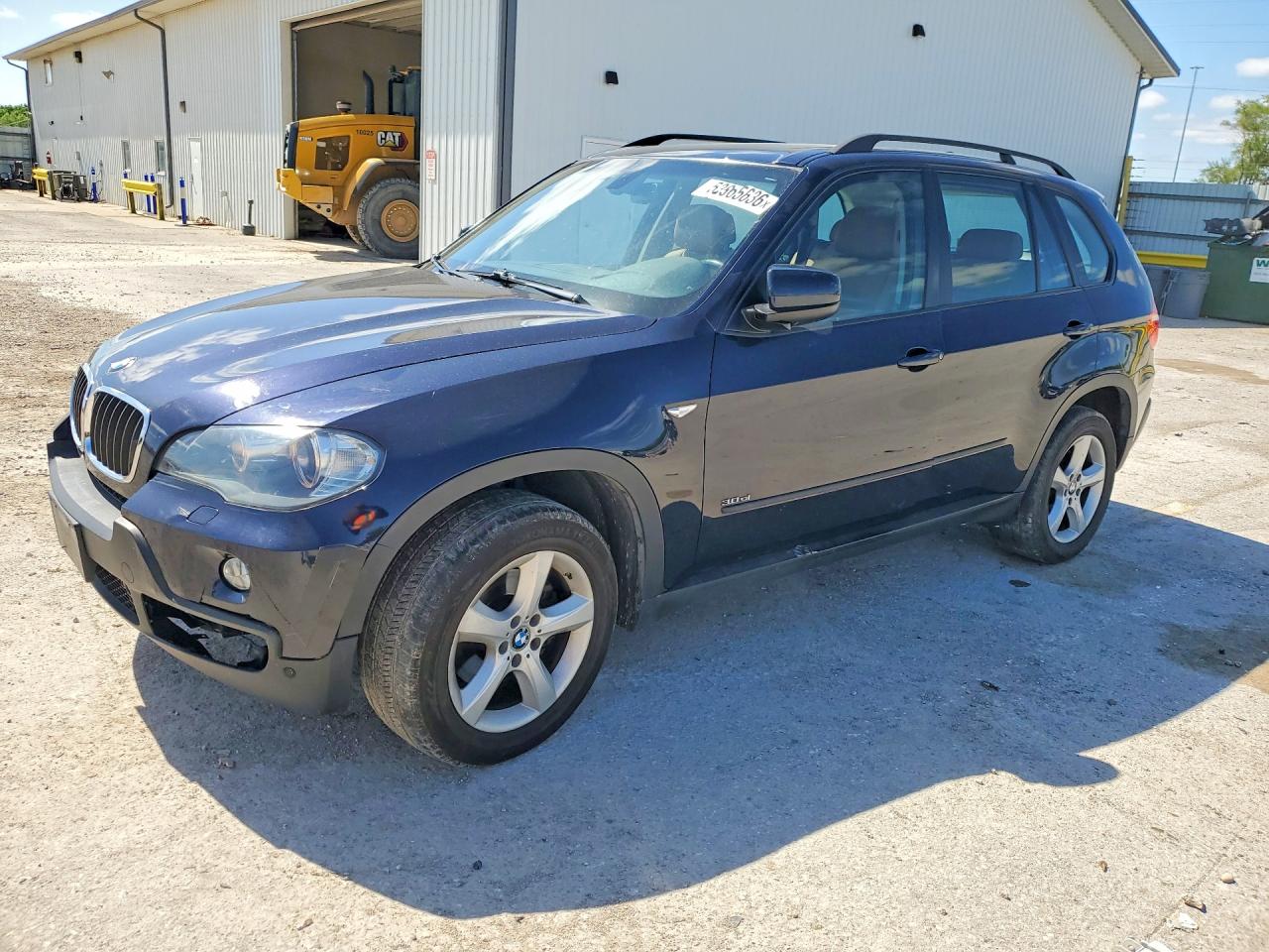 2008 Bmw X5 3.0i Black vin: 5UXFE43508L027993