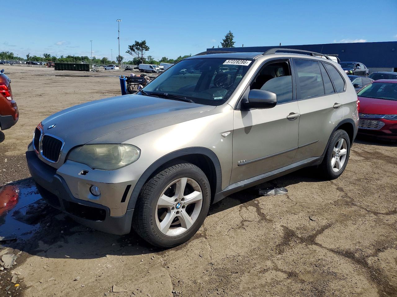 2008 Bmw X5 3.0i Tan vin: 5UXFE43508L033051