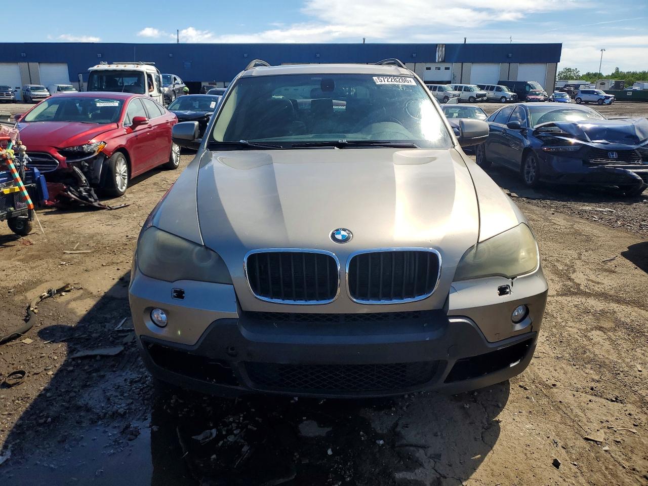 2008 Bmw X5 3.0i Tan vin: 5UXFE43508L033051