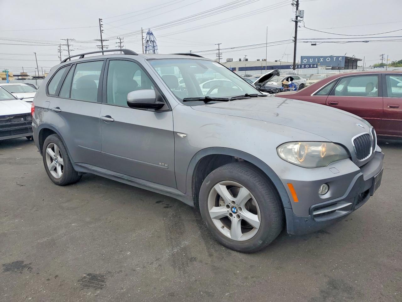 2007 Bmw X5 3.0i Gray vin: 5UXFE43517LY81728