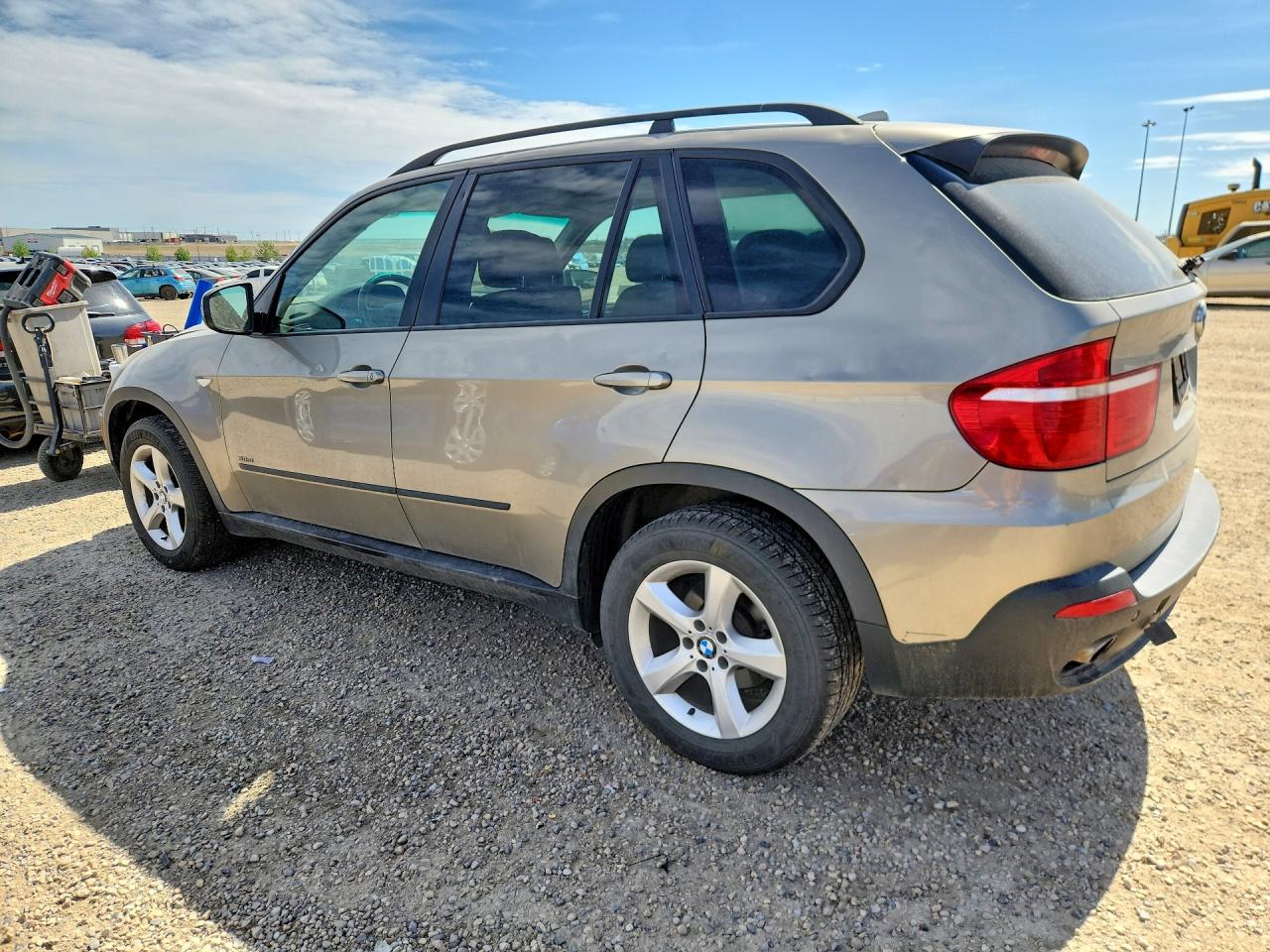 2008 Bmw X5 3.0i Бежевый vin: 5UXFE43518L022608
