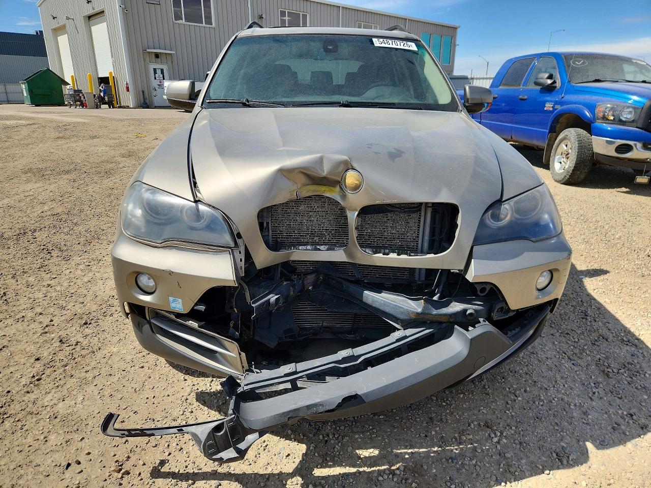 2008 Bmw X5 3.0i Бежевый vin: 5UXFE43518L022608