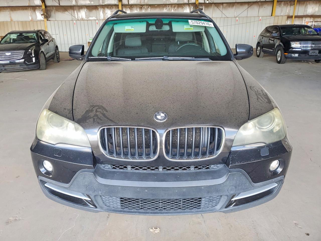 2007 Bmw X5 3.0i Black vin: 5UXFE43527L014693