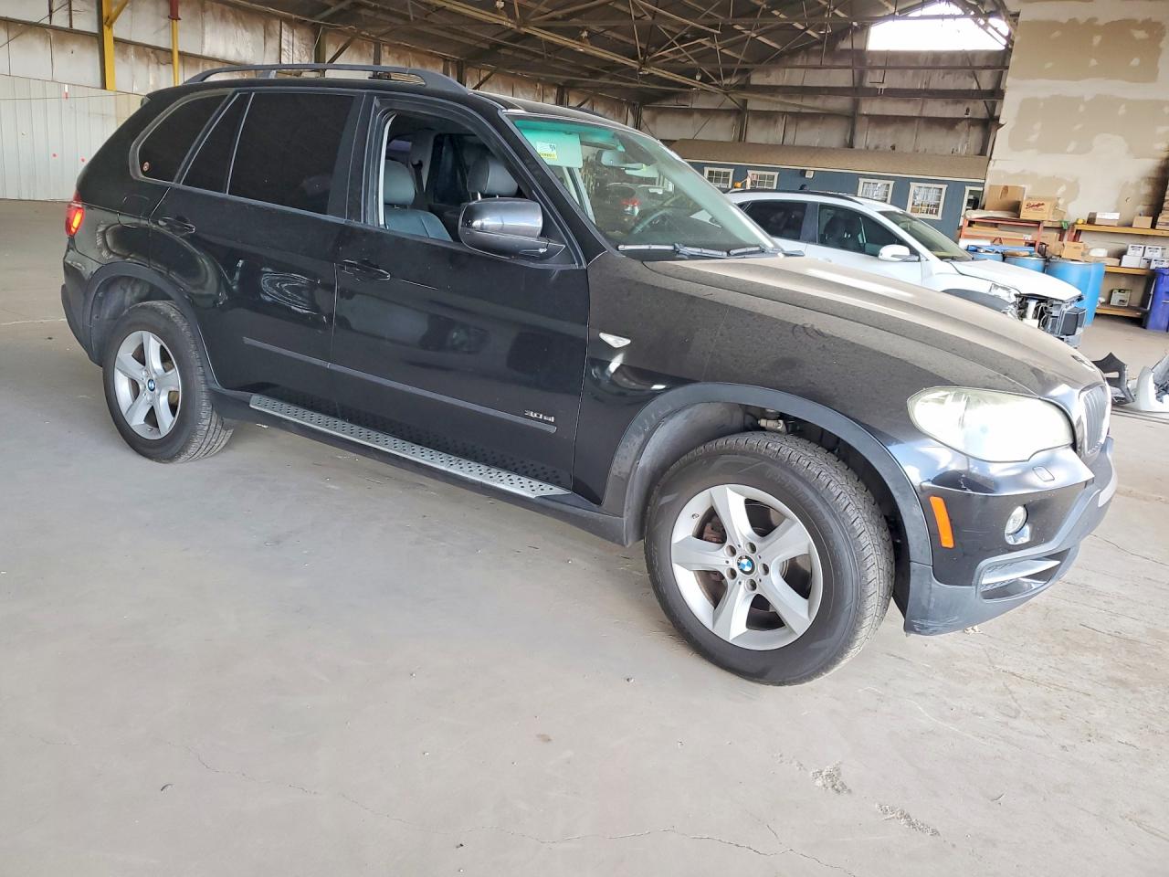 2007 Bmw X5 3.0i Black vin: 5UXFE43527L014693