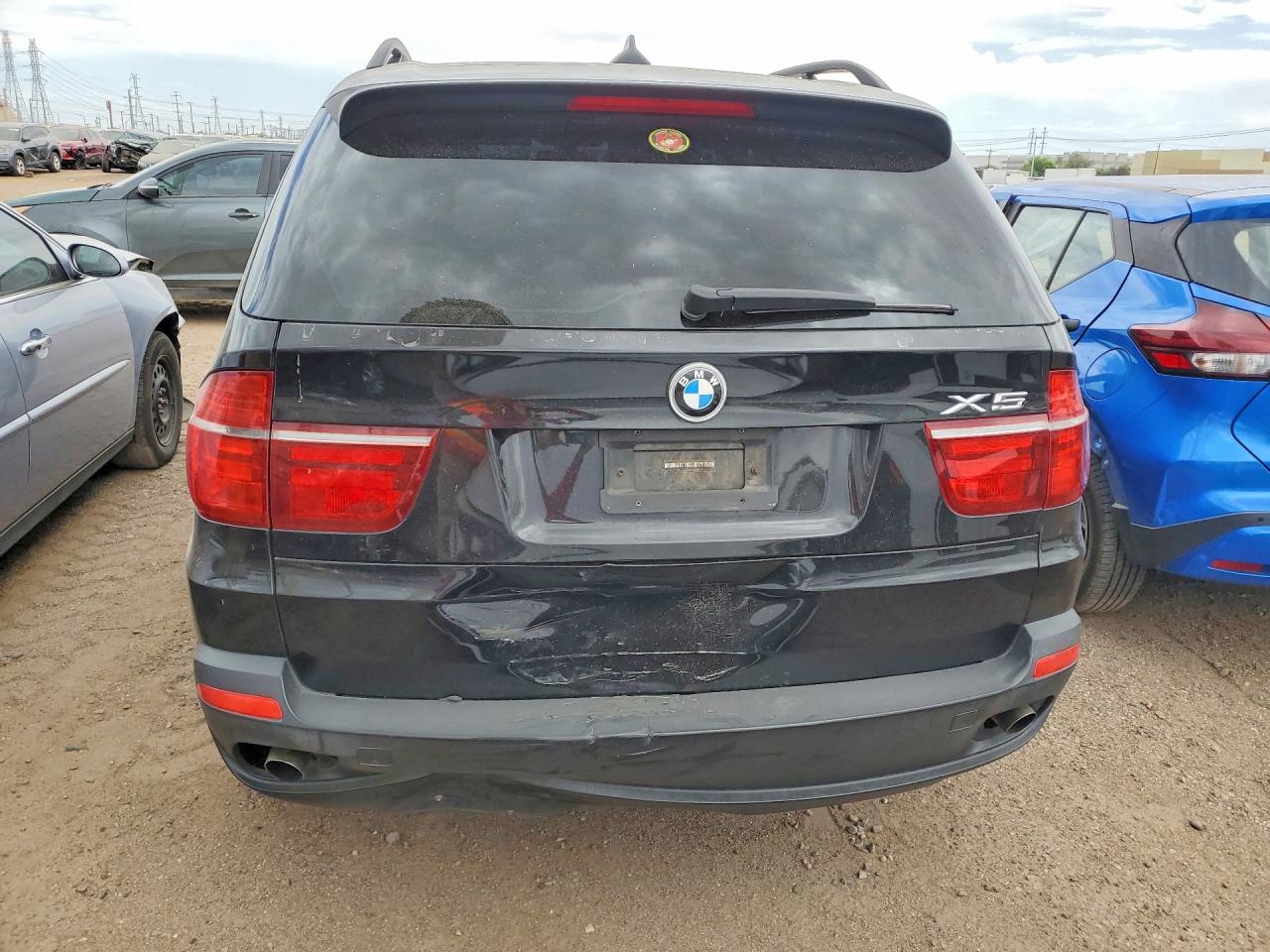 2007 Bmw X5 3.0i Black vin: 5UXFE43527L014693