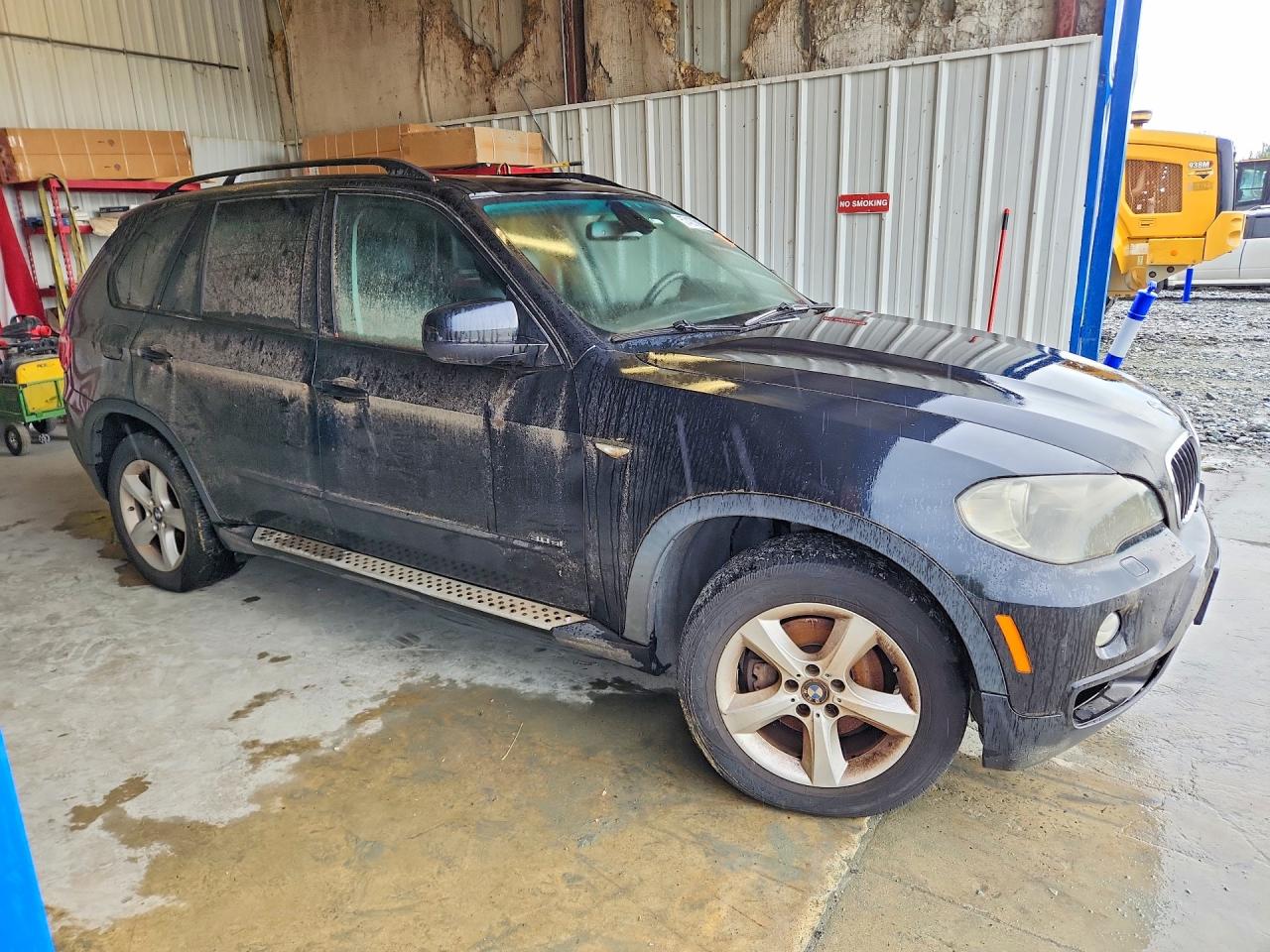 2008 Bmw X5 3.0i Black vin: 5UXFE43528L007809