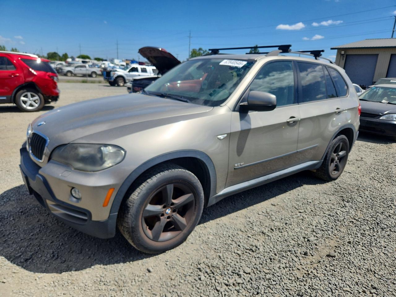 2008 Bmw X5 3.0i Beige vin: 5UXFE43528L023783